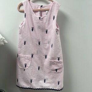 Girls seersucker dress